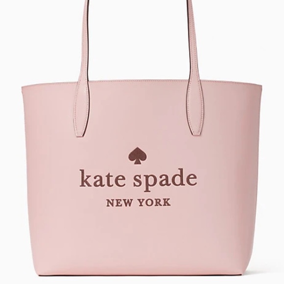 Kate Spade purse and wallet glitter on tote ROSE SMOKE reversible - Picture 9 of 13